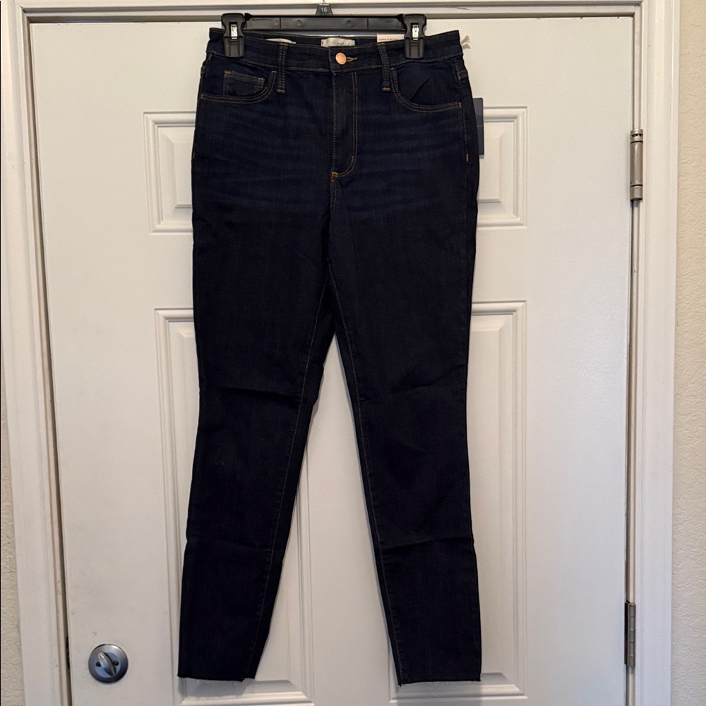 Universal Thread Women's Deep Indigo Skinny Jeans